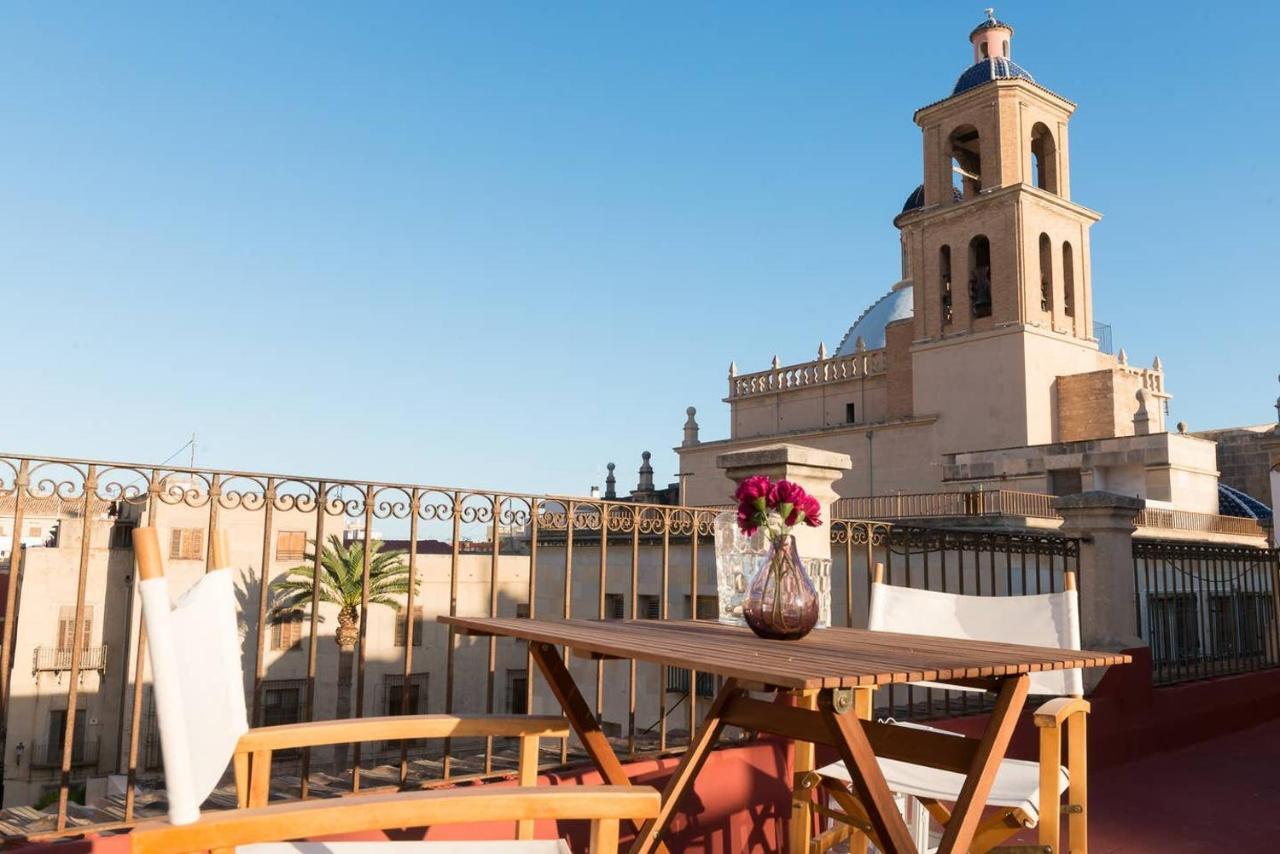 Alc - Stylish Studio With Fantastic Terrace, Old Town อาลิกันเต ภายนอก รูปภาพ